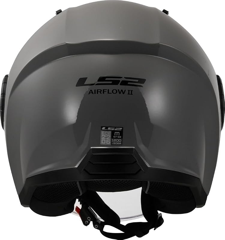 , Casque Moto Jet Airflow II Nardo Grey, L