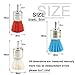 3Pcs 30mm Nylon Filament Abrasive Wire Brush End Brush Kit for Drill Rotary Tool 6mm Shank, Include Fine Medium Coarse Grit
