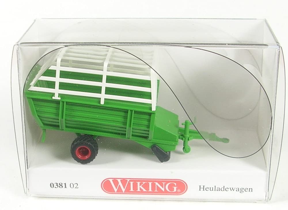 Wiking 038102 Hay Loader May Green/White