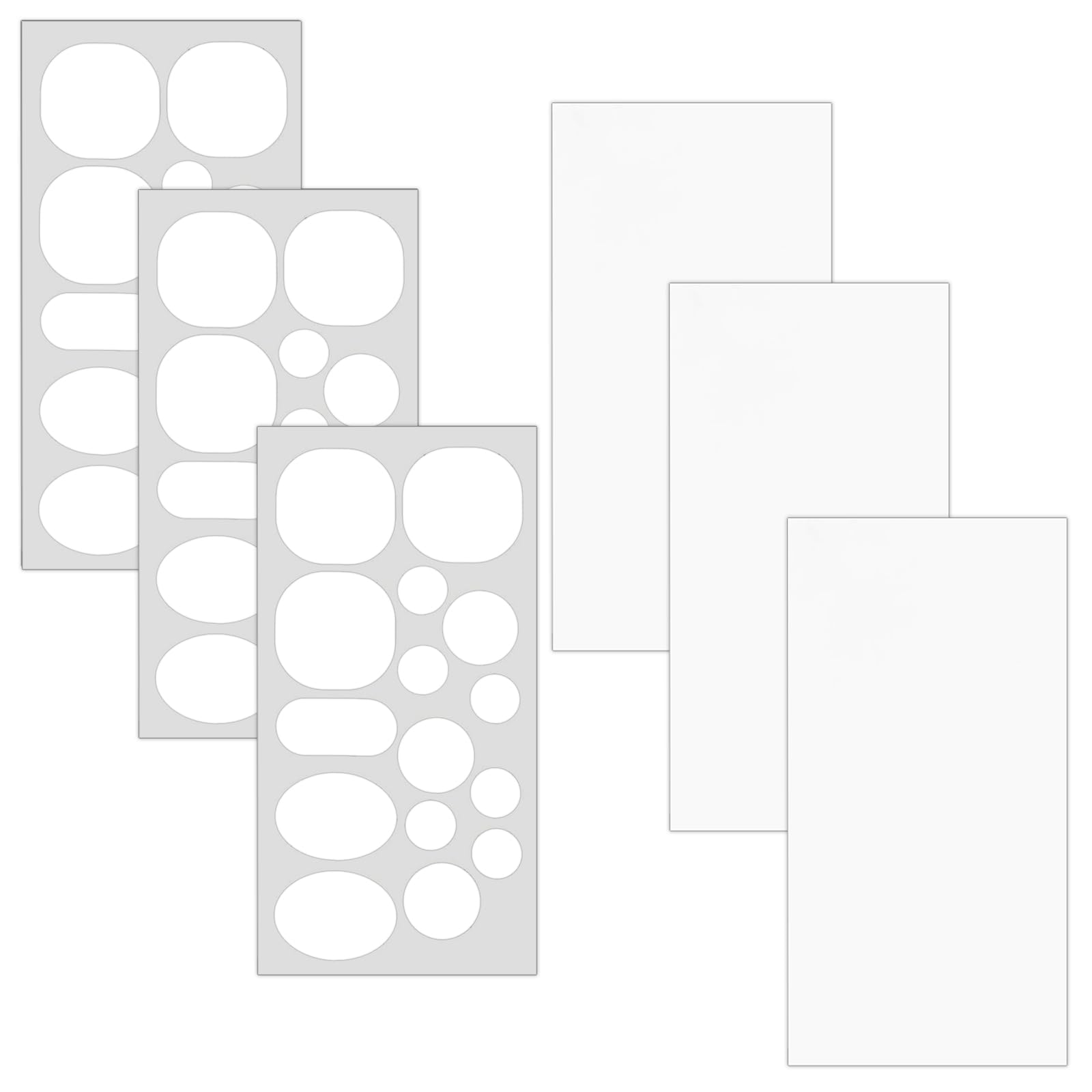 TAIANJI 48 Pcs Nylon Repair Patches, Down Jacket Repair Patches White Jacket Repair Patch Mini Patches for Jackets, Assault Jackets, Backpacks, Down Jackets, Tents (2 Styles)