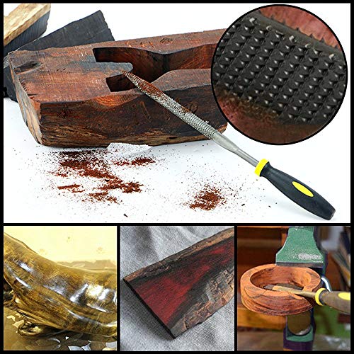 Alloy Steel File Set 16Pcs with Carry Case for for Woodwork and Metal - Thumbnail 6