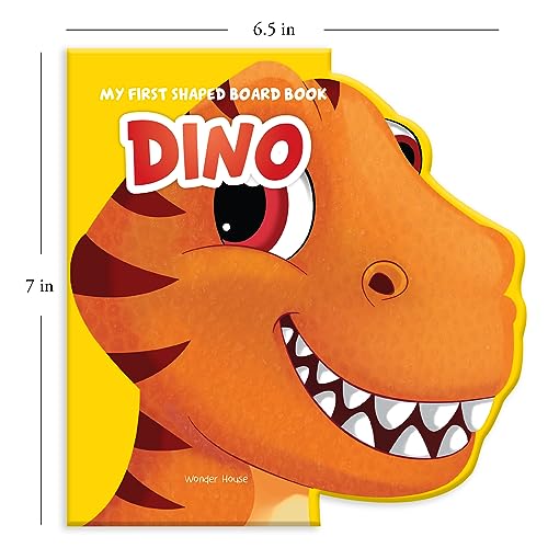 My First Shaped Board Book | Illustrated Dino - Animal Picture Book For Kids Age 2+ Board Book 2