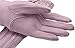 Women Driving Sunscreen Slip Gloves Cotton Gloves Breathable Lace Bow (One size, Purple)