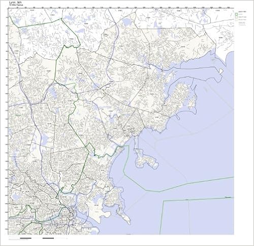 Lynn Ma Zip Code Map Lynn, Ma Zip Code Map Not Laminated: Amazon.com: Office Products