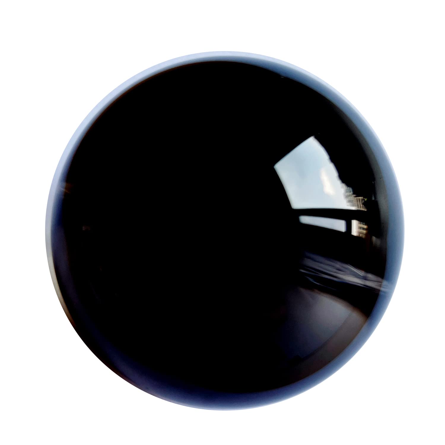 Transparent Colored Two-Tone 80mm Acrylic Contact Juggling Ball for Single Ball Tricks & Stage Performance - 2-Tone Acrylic Sphere in 3.14