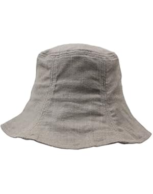 Women Solid Sun Protection Breathable Foldable Bucket Hat