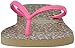Havaianas Women's Slim Animals Flip Flop Sandal, Sand Grey/Pink, 9/10 M US