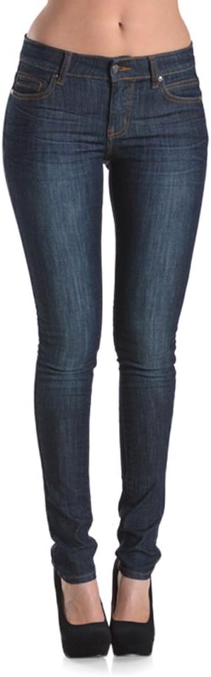 Nine Planet Women's Stretch Skinny Jean with 5 Pockets