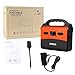 COOLIS 200Wh-54000mAh Portable Purely Sine Wave Lithium Battery Power Inverter Generator Power Station, with Silent 110V AC/12V DC/5V USB Output