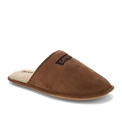 Levi's Mens Milton 2 Microsuede Scuff House Shoe