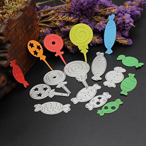 Home Decor, FIRERO Merry Christmas Metal Cutting Dies Stencils Scrapbooking Embossing DIY Crafts 1 (E)