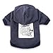 DroolingDog Dog Hoodie Dog Sweatshirt Puppy Clothes for Small Dogs Boy, Large, Blue