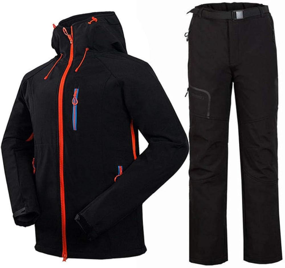 Giacca Da Sci Uomo Impermeabile E Antivento - Invernale, Con Cappuccio, Perfetta Per Montagna E Attività Outdoor