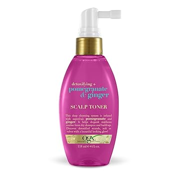 Amazon Com Ogx Detoxifying Pomegranate Ginger Scalp Toner 4