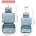 Hanging Travel Toiletry Bag Cosmetic Make up Organizer for Women and Girls Waterproof (A-Flamingo Large)