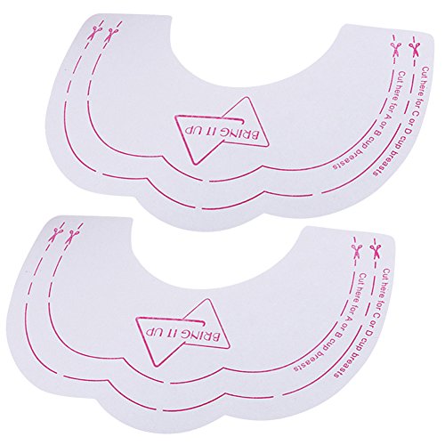 Elfremore 5 Pairs Disposable Instant Breast Lift Support Invisible Bra