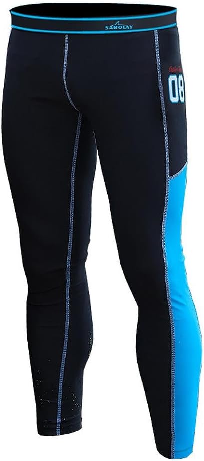 HOTIAN Men Diving Pants Surfing Snorkeling Swimming Pants Rash Guard Tights UPF 50+