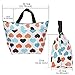 eBoot Lunch Bag Tote Insulated Cooler Carry Bag (Colorful Heart)