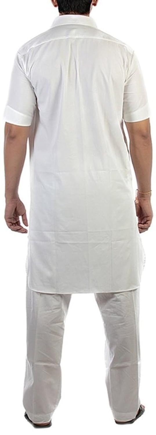 royal kurta men's cotton linen pathani suit