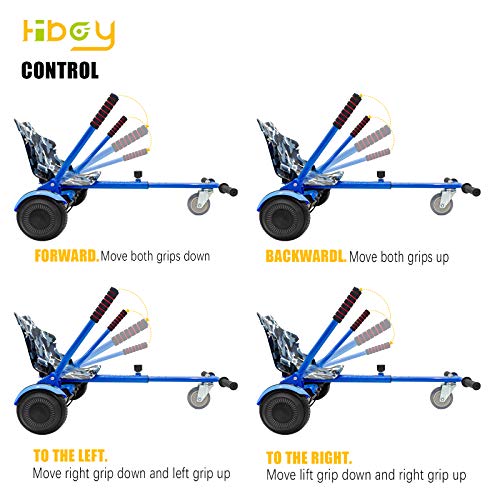 Hiboy HC01 Hoverboard Kart Seat Attachment Accessory for 6.5" 8" 10