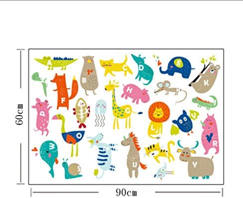 100 品質保証 正規品送料無料 正規品送料無料 激安超特価 腕時計 Buzdao 食品 飲料 お酒 B0sjhk48 新作製品 世界最高品質人気 Diy漫画動物手紙ウォールステッカーキッズルーム保育園寮教室家の装飾英語アルファベット壁紙アートデカール