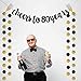 Cheers to 30 Years Banner, 30th Birthday Decorations for Women and Men, Gold Glitter Banner with Free 3.2 ft x 9.8 ft Metallic Tinsel Foil Fringe Curtains, Best Choice for Birthday Party Supplies