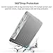 SWEES Compatible iPad 9.7 2018/2017 Case with Pencil Holder, Shockproof Durable Smart Cover Leather Case with Built-in Apple Pencil Holder Compatible iPad 9.7 inch 6th/5th Generation, Marble
