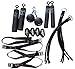 Pro Ninja Grip Kit - Ninja Warrior, Rock Climbing, Parkour and Crossfit hand strength power training holds with hanging straps