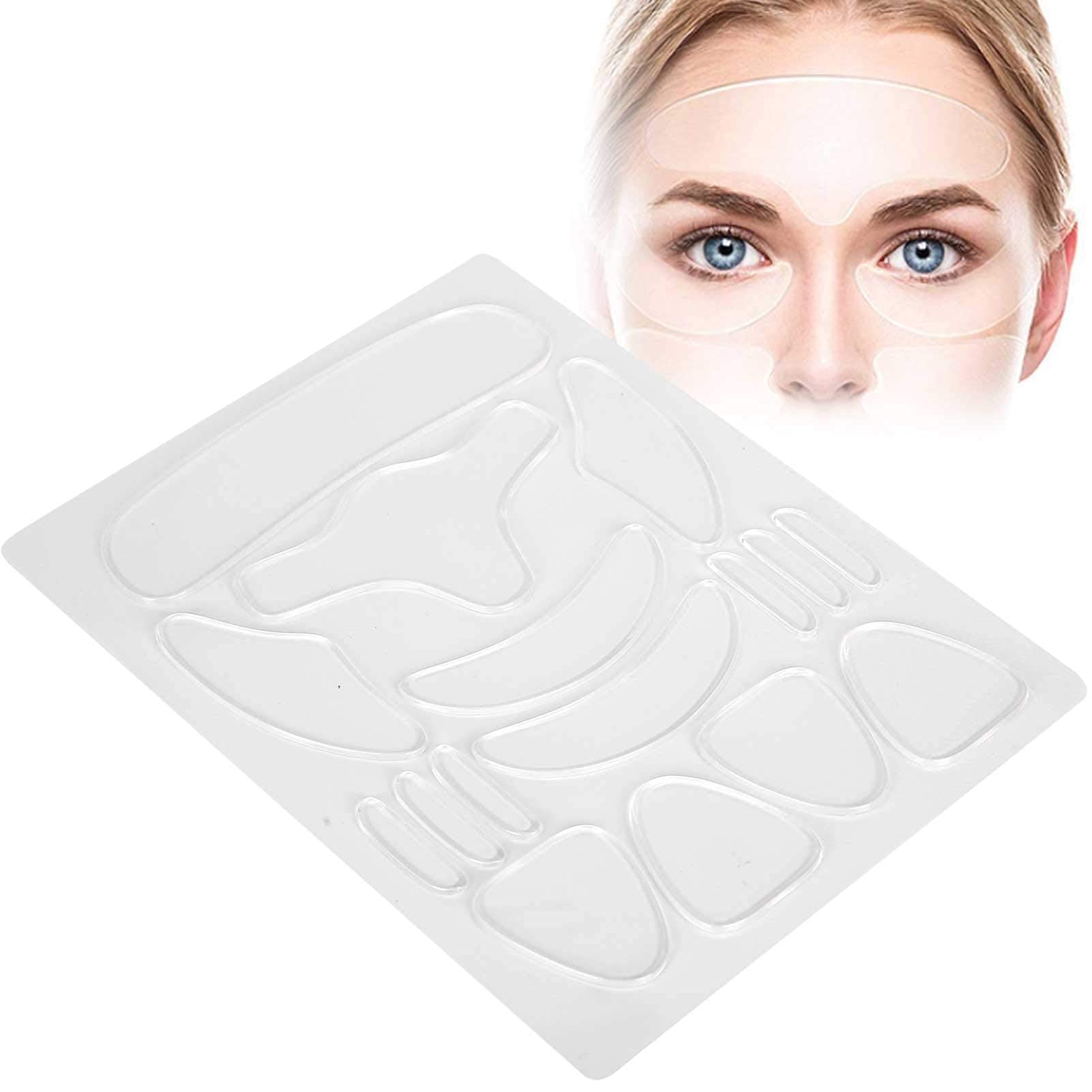 zalati Wrinkle Patches 16pcs Reusable Anti Wrinkle Pads Fine Line Facelift Mask for Face, Eye, Mouth, Forehead Overnight Skincare Treatment
