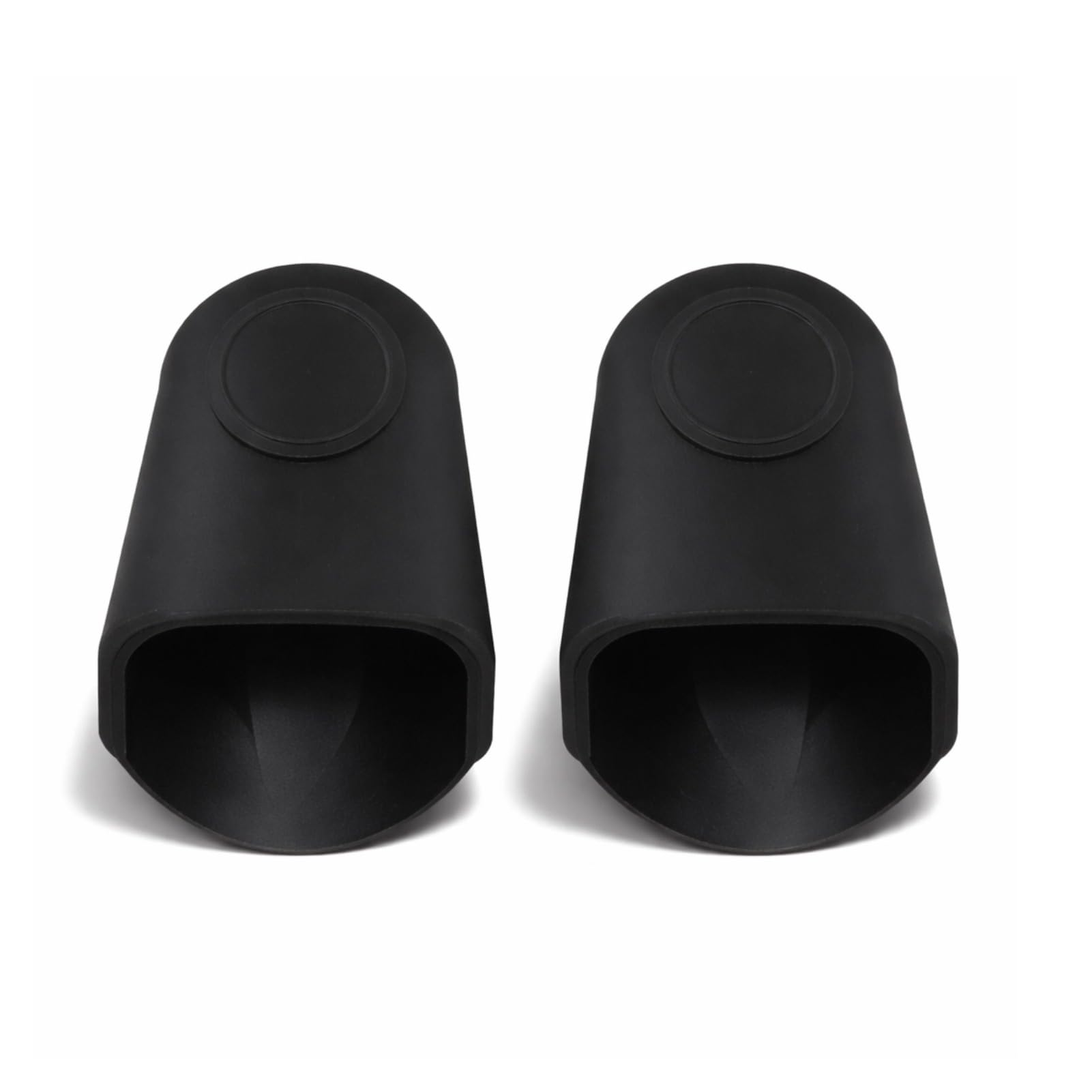 2Pcs Saxophone Mouthpiece Cap, Clarinet Mouthpiece Protective Rubber Cap Sax Accessories (Black) Wind Instrument Accessories