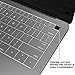 MacBook Air 13 Inch Keyboard Cover [2-Pack], i-Blason Clear Ultra Slim Silicone Keyboard Skin Protector for Apple MacBook Air 13 Inch 2018 Release A1932 with Retina Display and Touch ID