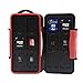 Beeway SD Card Holder Memory Card Case, Waterproof Shock Resistant Memory Card Carrying case 24 Slots for 12 SD SDHC SDXC Cards & 12 Micro SD Cards