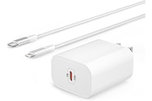 LSA APPAREL 2 Pack iPhone Charger Fast Charging 20W PD USB-C Wall Charger and 6 FT USB C Charging Cable iPhone Fast Charger Compatible with iPhone 14 13 12 11 X 8 7 More