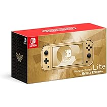 Amazon.com: Nintendo Switch Lite Hyrule Edition - International 
