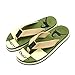 SunshineSeabeach Men's Cool Slippers,Beach Aqua,Walking,Outdoor,Bottom Arch Flip-Flop