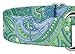 Country Brook Petz - Martingale Dog Collar - Five Paisley Collection (Green Paisley, 1 Inch, Medium)