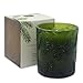 Thymes Frasier Fir Poured Candle Molded Green Glass