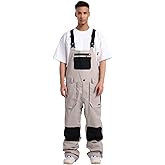 GSOU SNOW Women Men Ski Bibs Snowboard Pants Snow Bibs Overalls Waterproof Windproof Insulated Winter Sport Warm