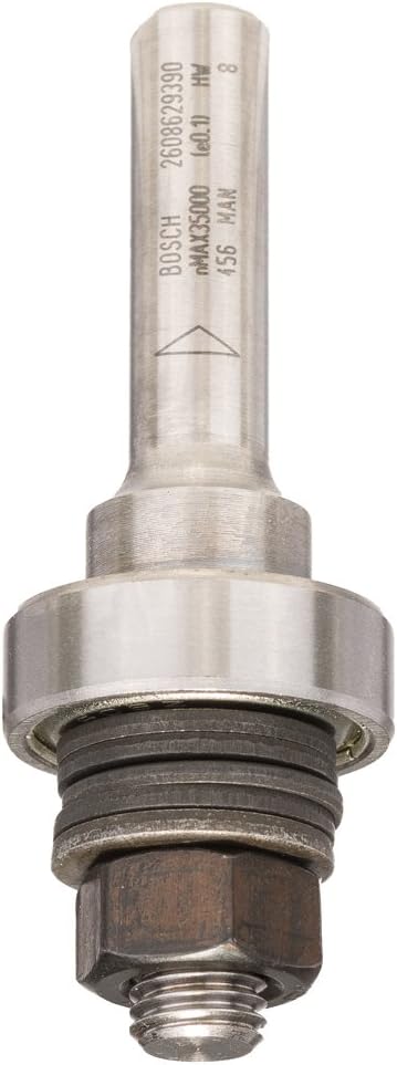 Bosch 2608629390 Shank for Disc Groove Cutter 0 V, Black/Silver, 1/2 Inch