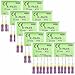 10 Pack Mani K-Files 25mm #10 Stainless Steel Dental Endo Root Canal Hand Files