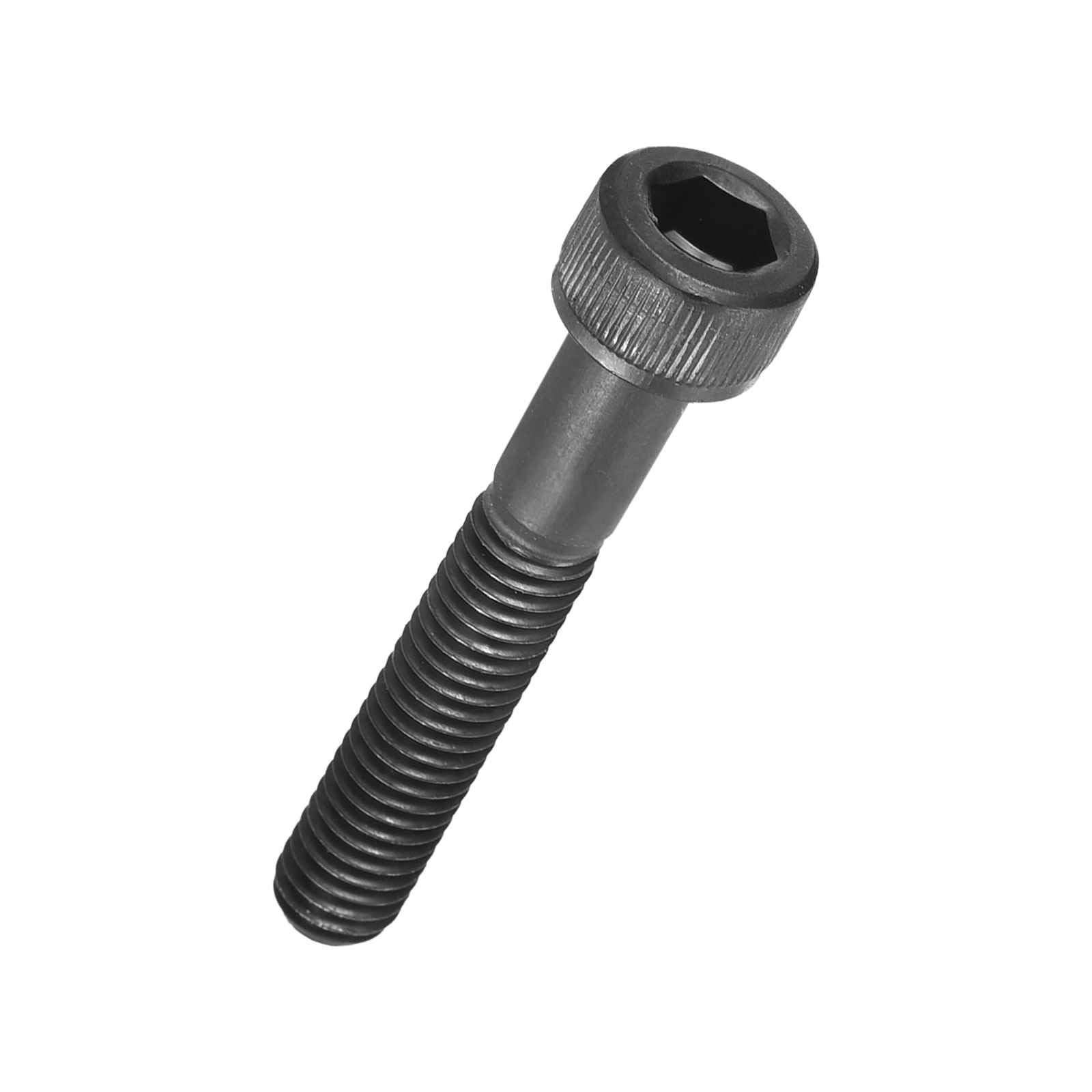 Kozelo 20pcs Socket Head Cap Screws - [M6-1 x 35mm] Alloy Steel Black Oxide Grade 12.9 Internal Hex Screw Full Thread for Industrial & Machinery Use, Black