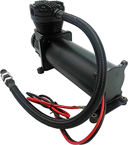 Vixen Air Suspension Kit for Truck/Car Bag/Air Ride/Spring. On Board System- 200psi Compressor, 4 Gallon Tank. for Boat Lift,Towing,Lowering,Leveling Bags,Onboard Train Horn,Semi/SUV VXO4841B - Thumbnail 2