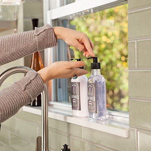 Liquid Soap & Lotion Kitchen Caddy Tri Coastal Design Silver Wire Sink