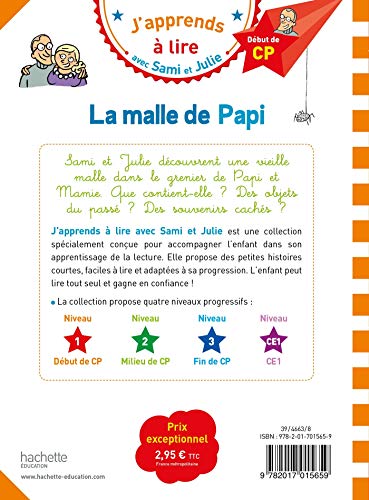 Sami et Julie CP Niveau 1 La malle de Papi: Début de CP, niveau 1 - Image 3