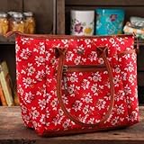 The Pioneer Woman Insulated Lunch Tote Bag with Matching Hydration Water Bottle, Floral Meadows