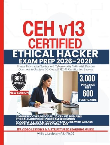 CEH Certified Ethical Hacker v13 Study Guide (Sybex Study Guide