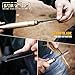KP Solution Chico Group Folding Camping Survival Shovel, Entrenching Multi Tool, for Backpacking, Gardening (Gold)