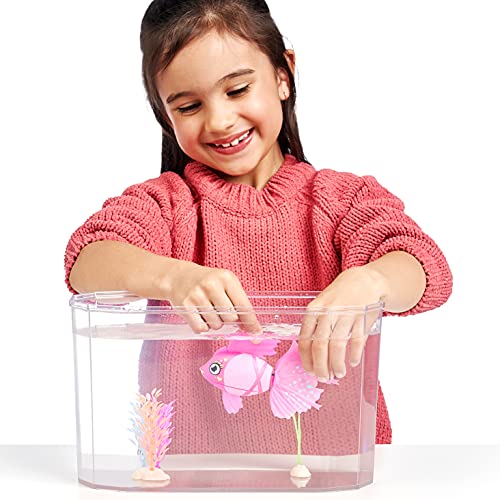 Little Live Pets Lil' Dippers Fish Tank Splasherina Interactive Toy