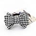LOVEF Boutique Baby Girls Women Bow Hair Tie Decor Elastic Hair Rubber Band Rope Ponytail Holder (Pack of 5)