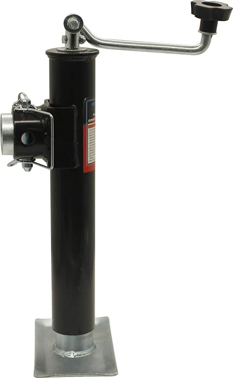 thumbnail image 2 of Towking Pipe Mount Trailer Jack - 5,000 Lb Capacity, 10" Lift, Weld-On, Powder Coated Steel 2 of 11